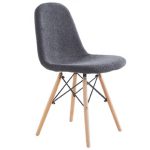 SILLA COMEDOR SAU CROCHET GRIS  a.d