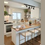 Cocina con barra
