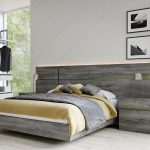 Dormitorio Filo. Dormitorios de diseño, color carbón/camuflaje. Cabecero matrimonio, Galería cama 135-150. Dormitorios Badajoz. Dormitorios Alburquerque.