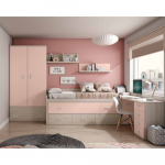 Juvenil Blanco Y Tiramisú 02 TR. Juveniles Badajoz y Alburquerque. Juveniles a medida con diseños personalizados. Precios irresistibles.