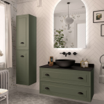 Mueble de baño RENOIR 1000 2 cajones. Muebles de baño colores en tendencia Badajoz. Muebles baño Alburquerque. Muebles calidad y diseño.