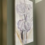 Cuadro flor lila