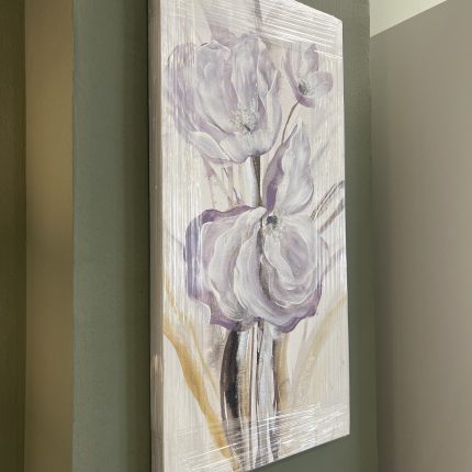 Cuadro flor lila