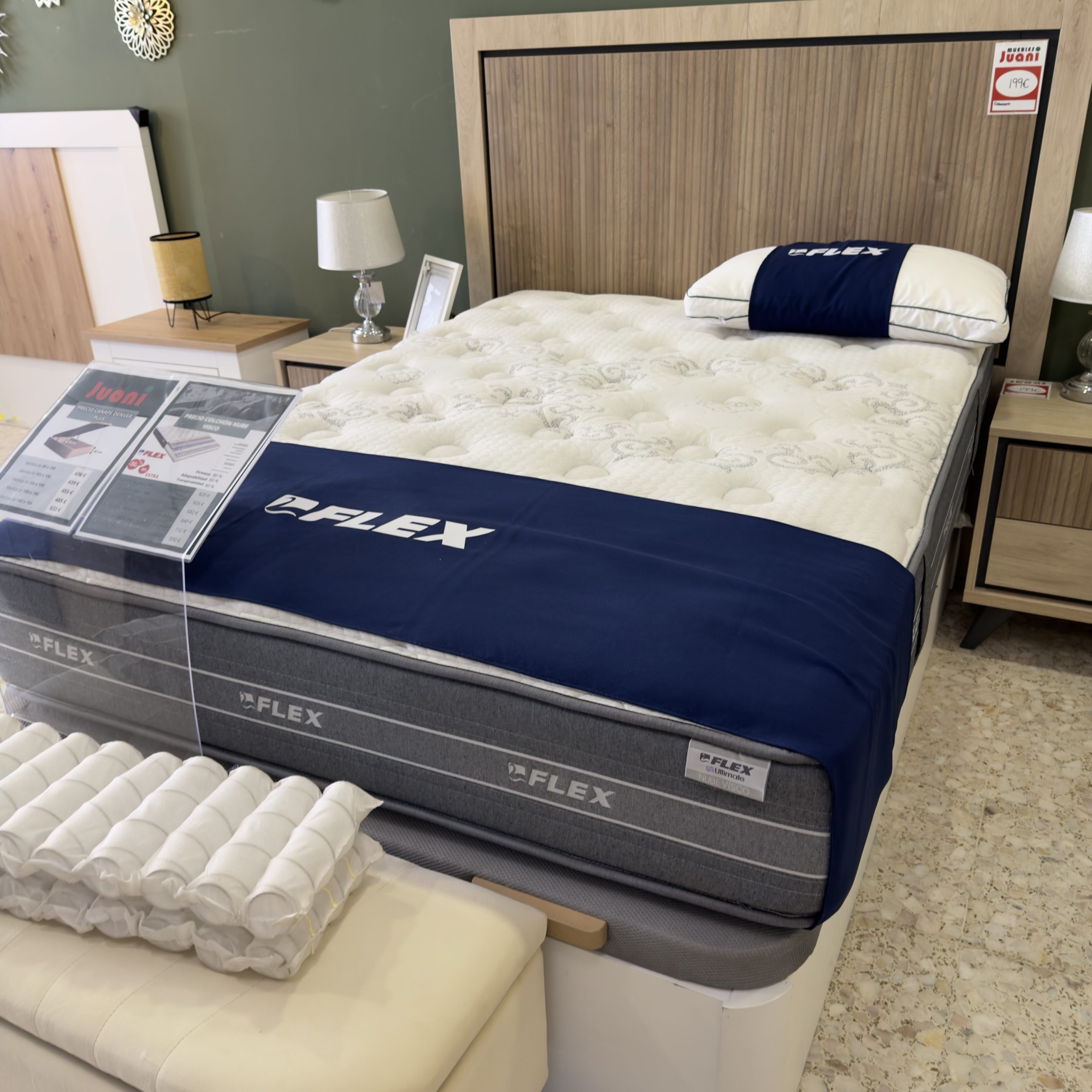 ColchónNubeviscoFlex-mueblesjuani Colchón Nube visco Flex