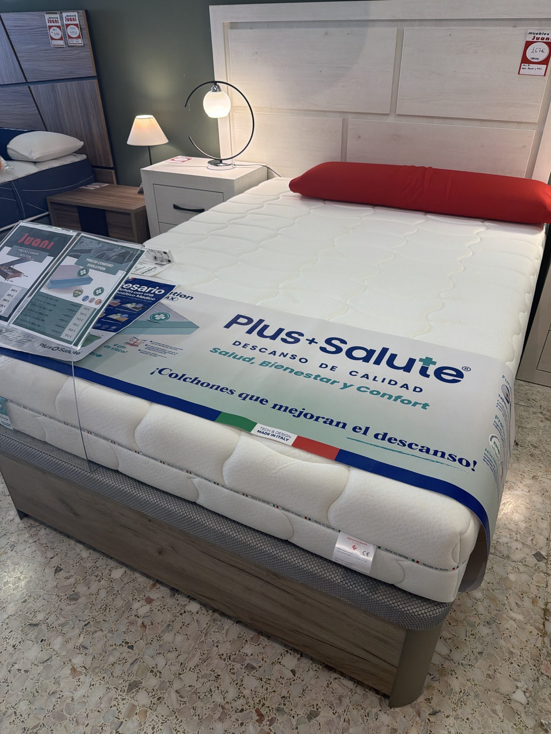 ColchónConfortEvolutionPlus+Salute-mueblesjuani Colchón Confort Evolution Plus+Salute